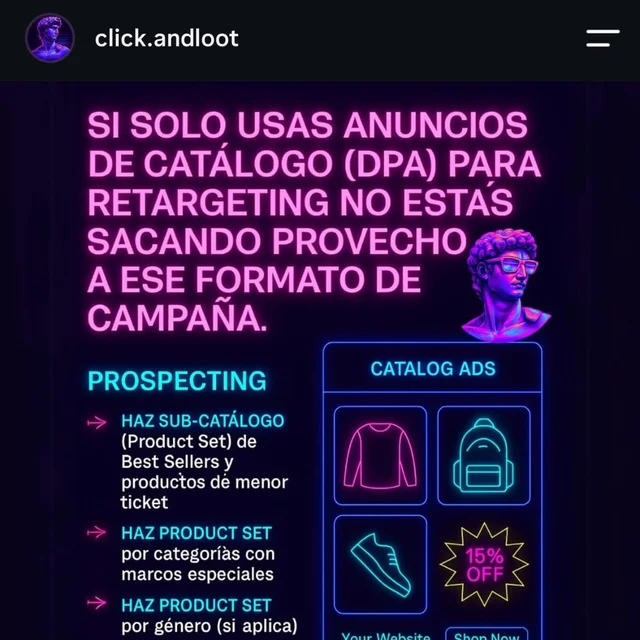 Post de Click and Loot: tips de campañas de catálogo